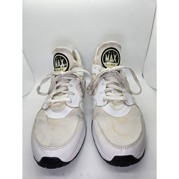 Nike Air Max Prime Shoes Men's 11 White Athletic Running Workout Road Sneakers - Picture 2 of 8